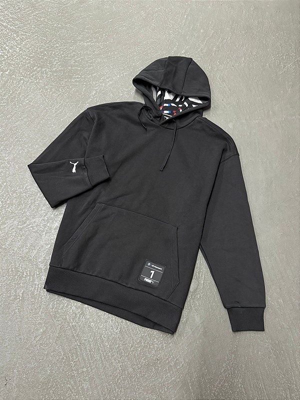 Moletom Puma x Bmw MotorSPorts Number One (All Black)