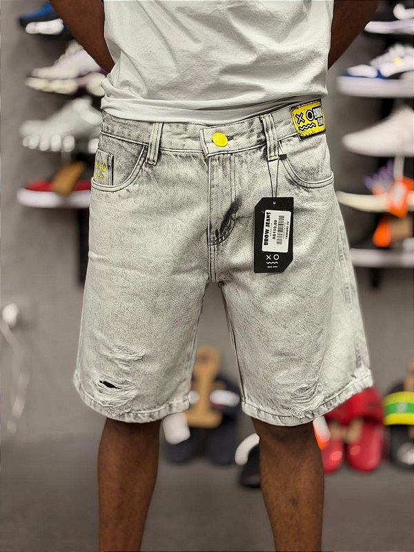 BERMUDA JEANS JOGADOR(6789)