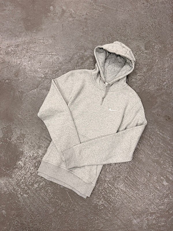 Moletom Nike Sportswear Club Fleece Cinza