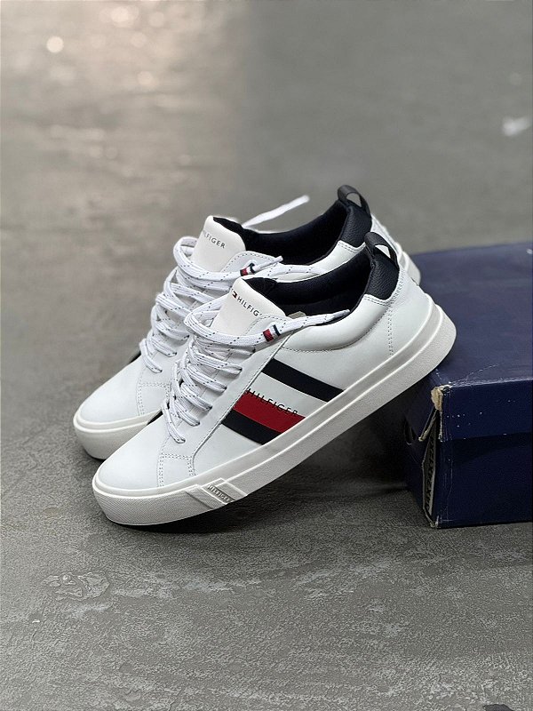 Tênis Tommy Hilfiger Dino 9A ( Branco )