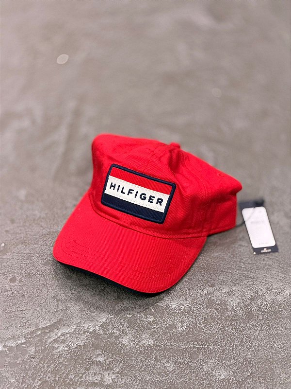 Boné Tommy Hilfiger de Beisebol (Vermelho)