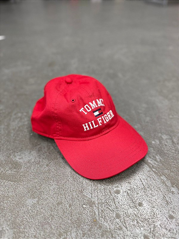 Boné Tommy Hilfiger Big Logo (Vermelho)