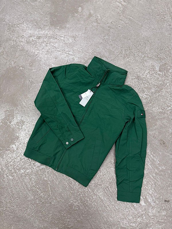 Jaqueta Tommy Hilfiger Velejador (Verde Exército)