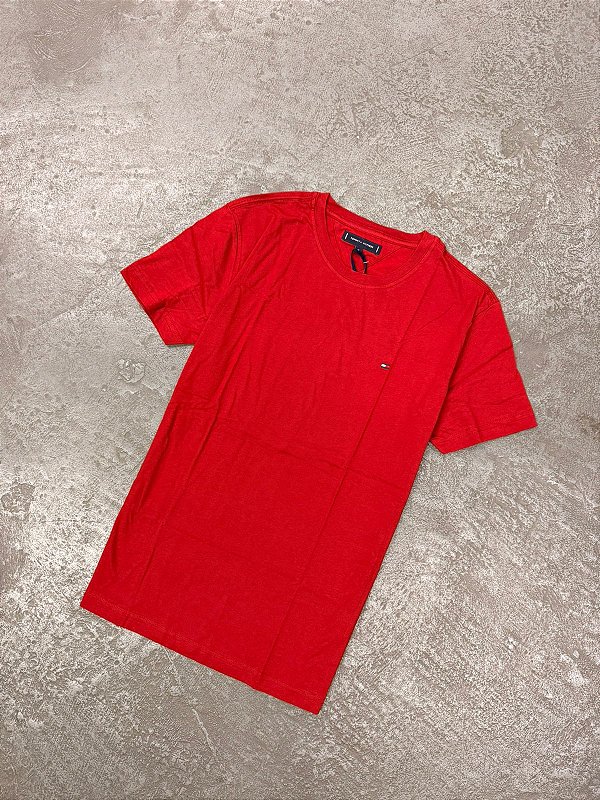 Camiseta Tommy Hilfiger Basic Red