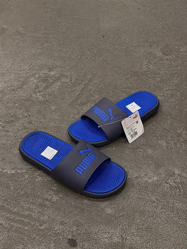 Chinelo Puma Cool Cat 2.0 - Azul royal
