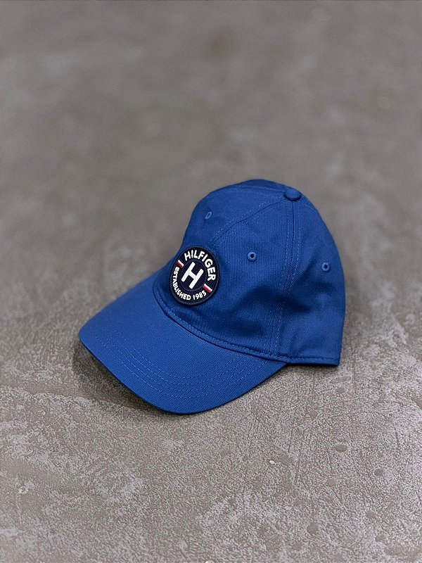 Boné Tommy Hilfiger Established 1985 ( Azul Royal )