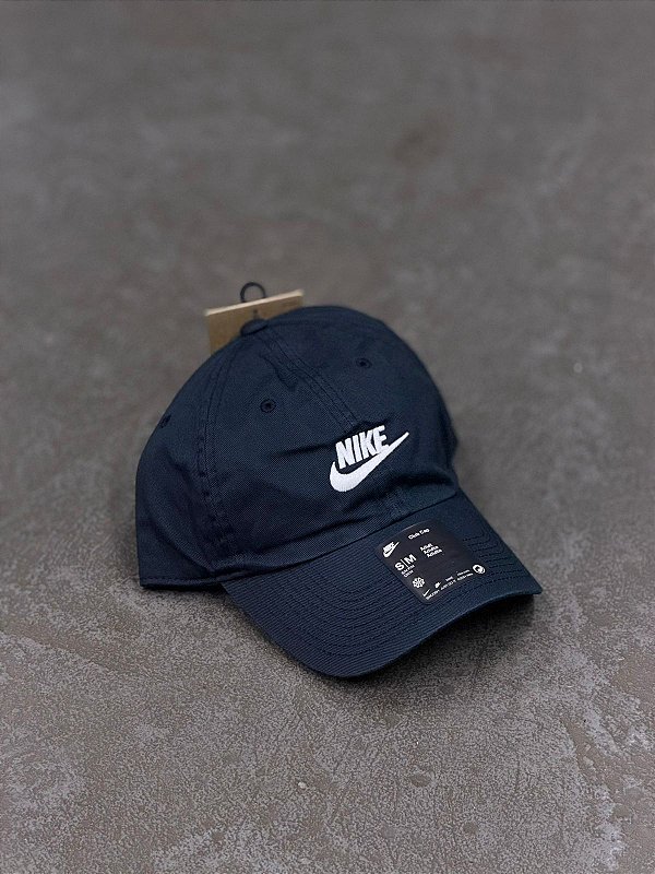 Boné Nike Club Unissex Adult (Preto Chumbo)