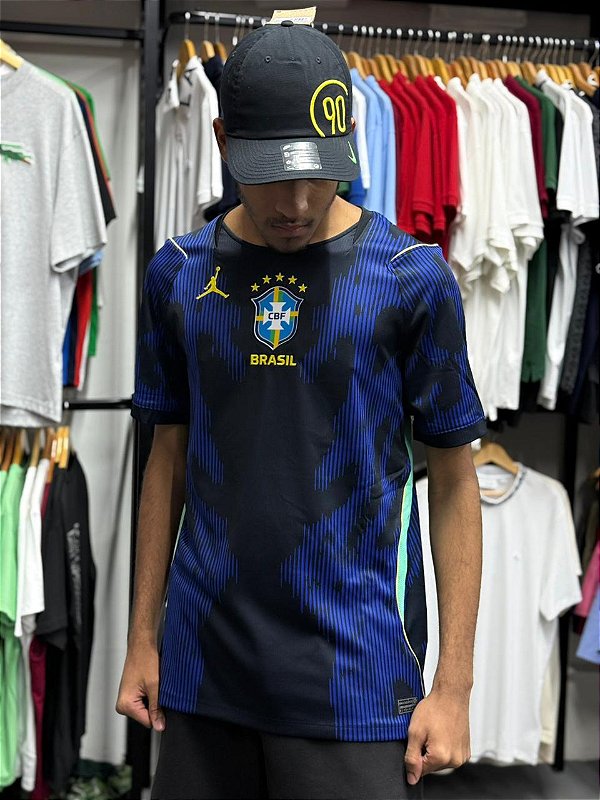 Camisa Brasil Jordan II 2026/27 ( Azul )