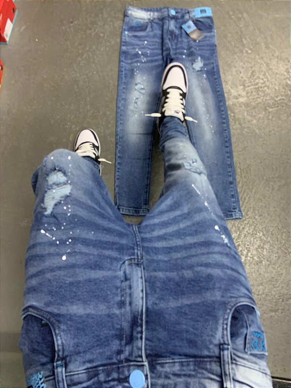 CALÇA JEANS JOGADOR PREMIUM(0359)