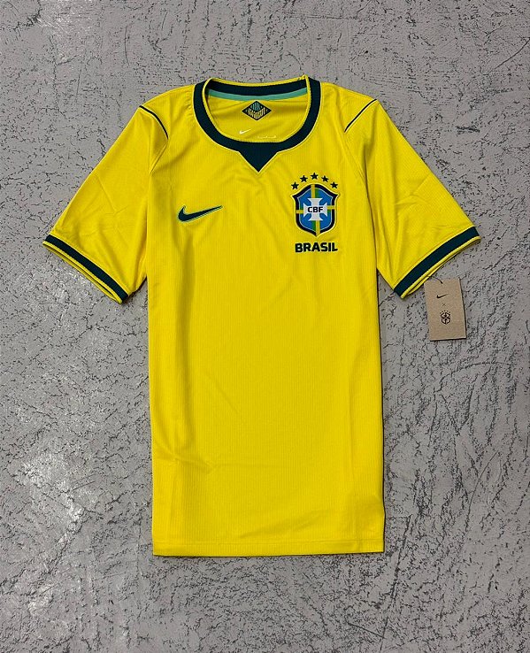 Camisa Brasil Nike I 2026/27 Torcedor Pro Unissex