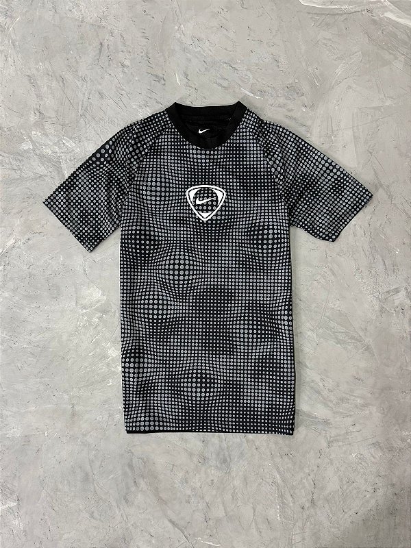 Camiseta Dri-FIT Nike Academy+ AOP (Preta)