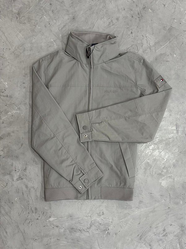 JAQUETA VELEJADOR TOMMY HILFIGER CINZA