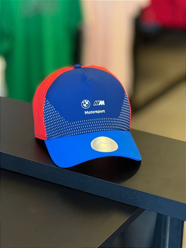 BONÉ PUMA MOTORSPORT BMW VISERA AZUL