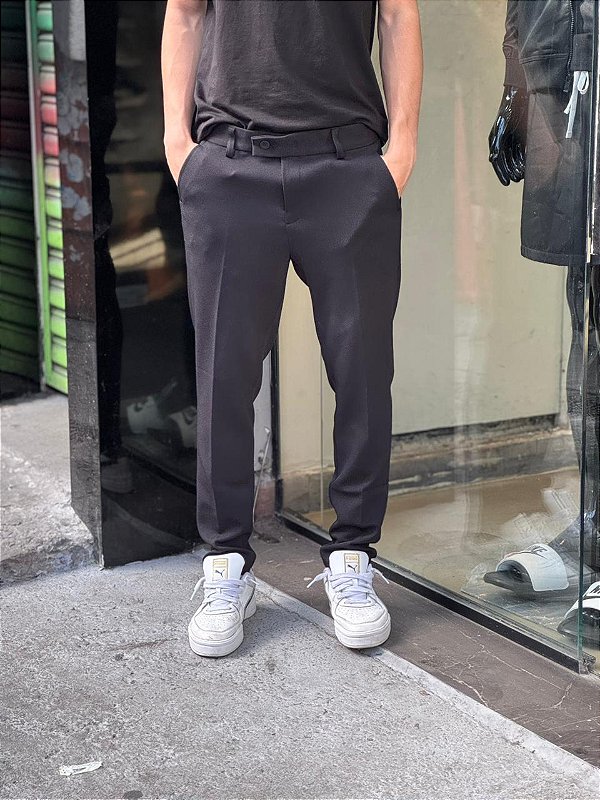 CALÇA ALFAIATARIA RIGOR PRETA