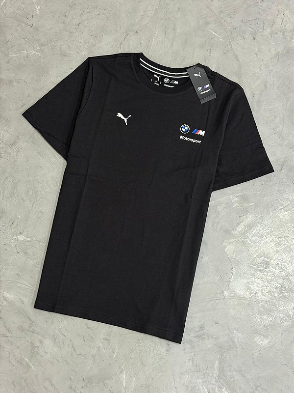 Camiseta BMW M Motorsports Essentials Tee (Preta)