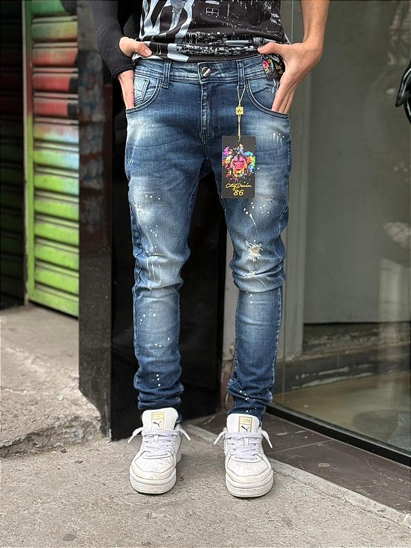 CALÇA JEANS JOGADOR PREMIUM(0441)