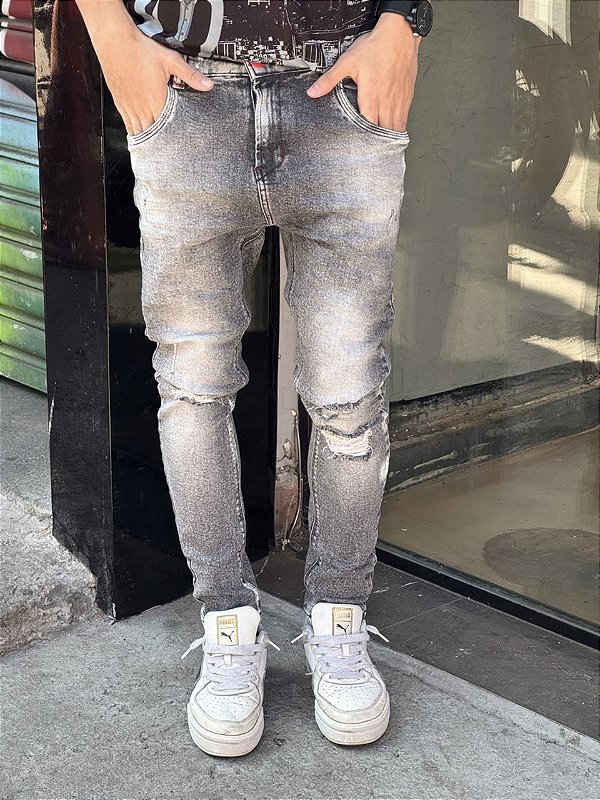 CALÇA JEANS JOGADOR PREMIUM BROW JEANS (00168)