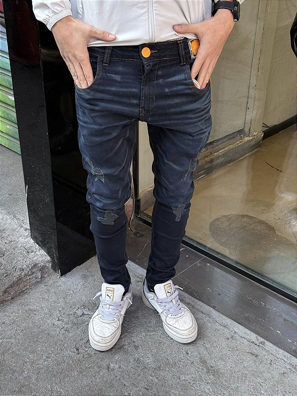CALÇA JEANS JOGADOR PREMIUM BROW JEANS (0092)