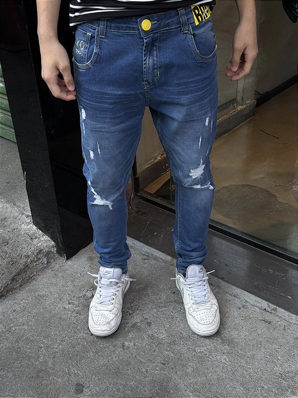 CALÇA JEANS JOGADOR PREMIUM BROW JEANS (0067)