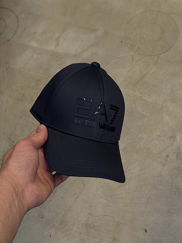 Boné EA7 Empório Armani Azul Marinho