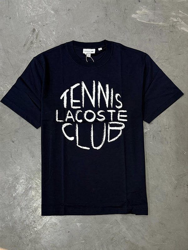 Camiseta Lacoste Tenis Club 2026 Azul Marinho