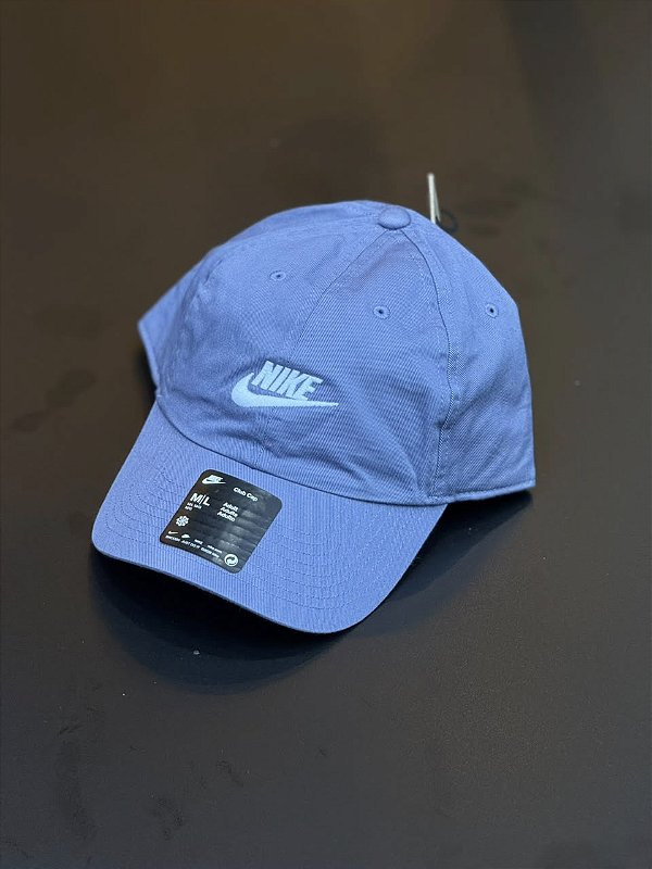 Boné Nike Club Unissex Adult (Azul Vintage)