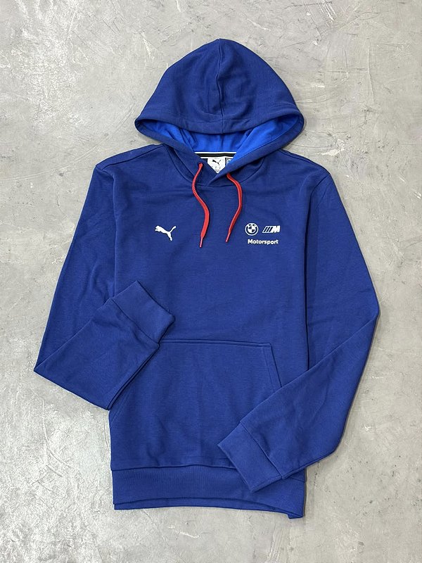 Moletom Puma Bmw Motosport Essentials (Azul Royal)