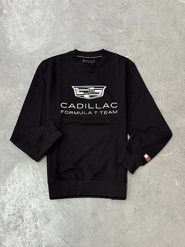 Moletom Tommy Hilfiger x Cadillac Formula 1® Team Logo Black