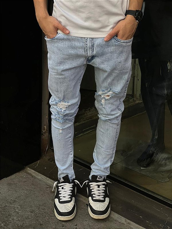 CALÇA JEANS JOGADOR SEVEN BLACK (2606)