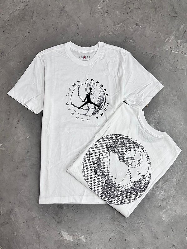 Air Jordan Dri-FIT Sport Graphic T-Shirt 'White Dark Shadow'