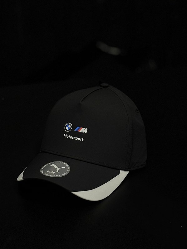 BONÉ PUMA BMW MOTORSPORT PRO PRETO