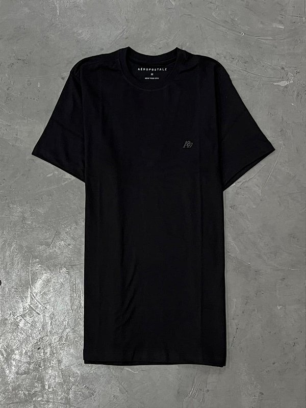 Camiseta Aeropostale Preta Basic