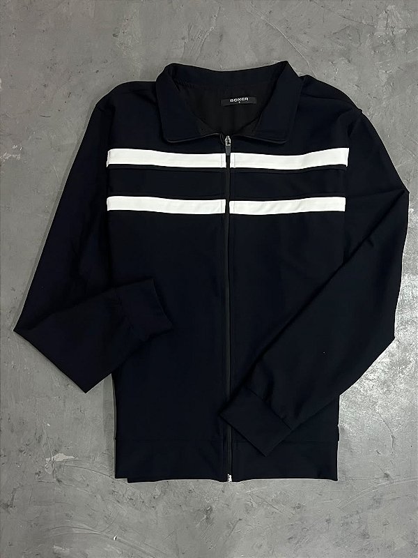 JAQUETA TRACK SUIT BOXER (AZUL MARINHO)