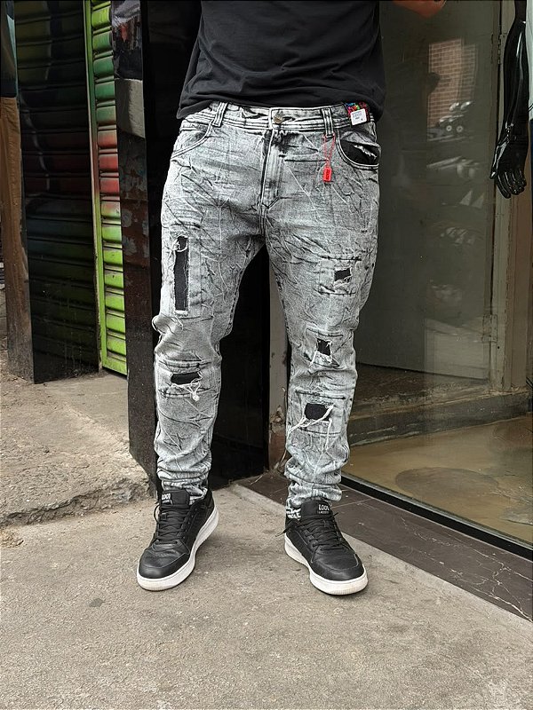 CALÇA JEANS JOGADOR PREMIUM (26227)