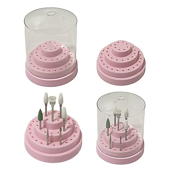 Kit de Brocas para Unhas em Cerâmica