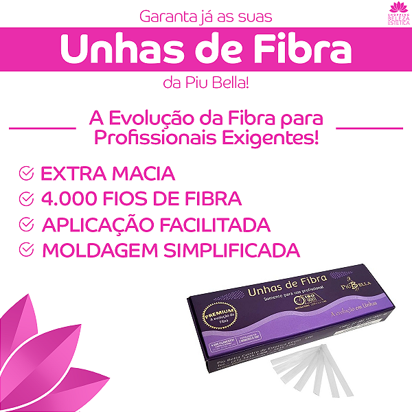 Unhas De Fibra Piu Bella