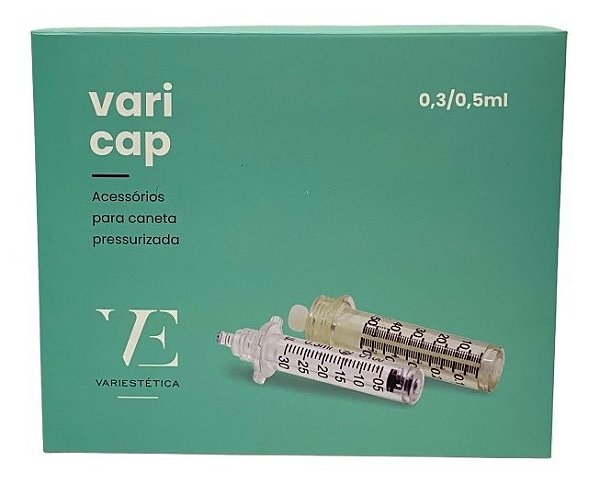 Kit com 5 Seringas 0,3 ml para Caneta Hyaluron Pen e 1 Transferidor