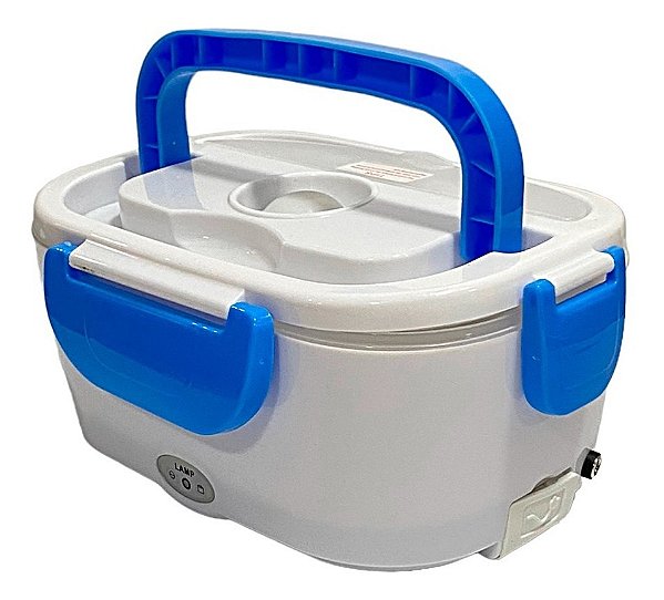 Marmita Elétrica 12V - Azul (2 potes)