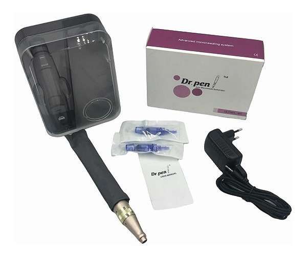 Kit Profissional Dermapen M5-W com 10 Cartuchos de 36P