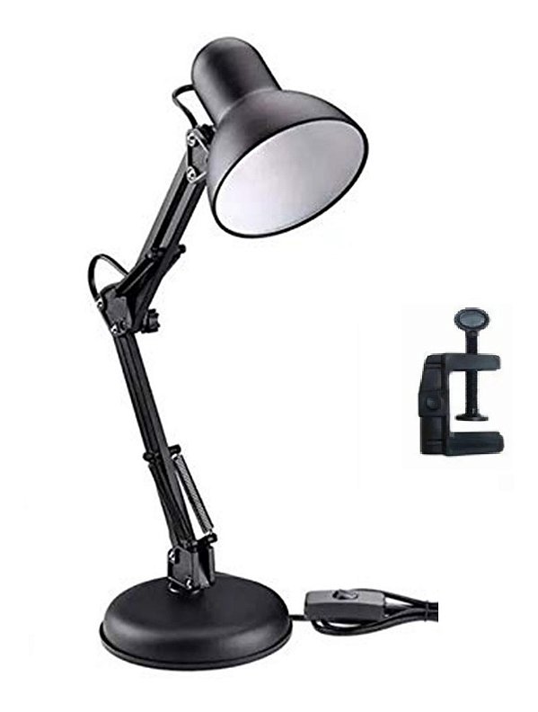 Luminária Articulável Garra com Base