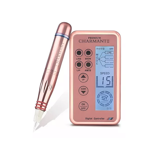 Dermógrafo Charmant + 100 Agulhas Rosca