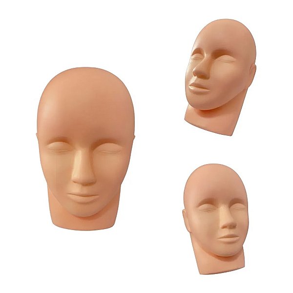 Cabeça de Silicone para Treino