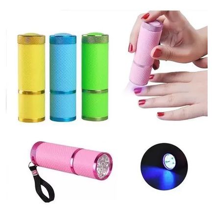Lanterna LED UV Portátil para Unhas