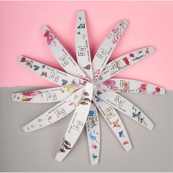 Lixas Fan Nails - Laváveis 100/180