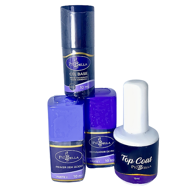 Kit Blindagem - Base Fortalecedora e Blindagem para Unhas
