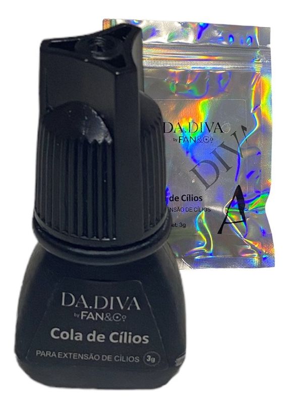 Cola Da Diva Prata 3g Cola Ultimate Bond Alongamento Cílios Da diva