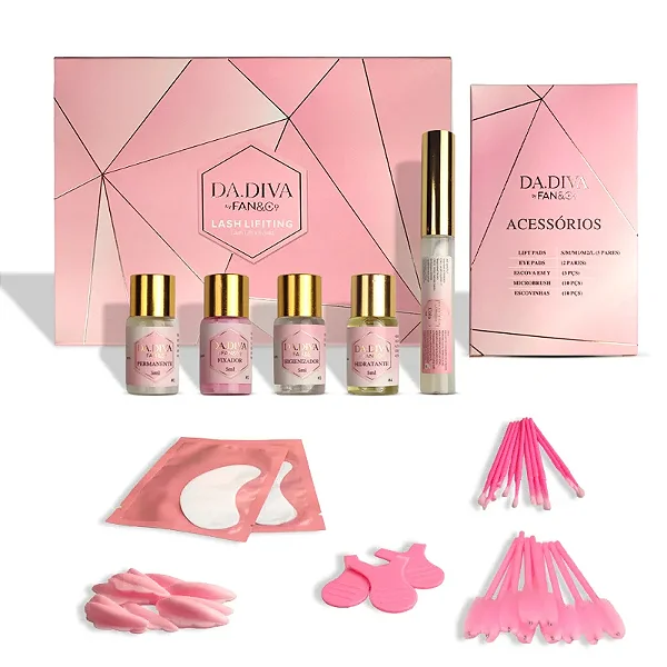 Kit Lash Lifting Da Diva Fan & Co