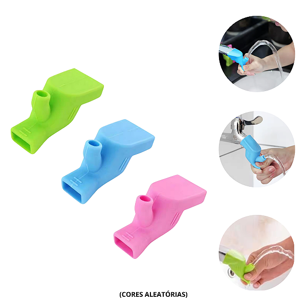 Extensor de Torneira Silicone 5 Unidades