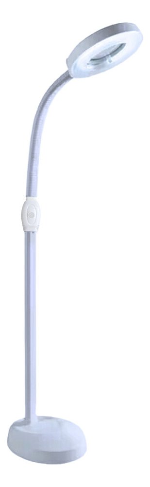 Luminária Lupa 10x Led Estética Profissional Chão Articulada