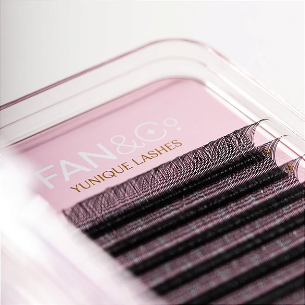 Cílios Yunique Fan&Co Fios Tecnológicos Y 0.07 D